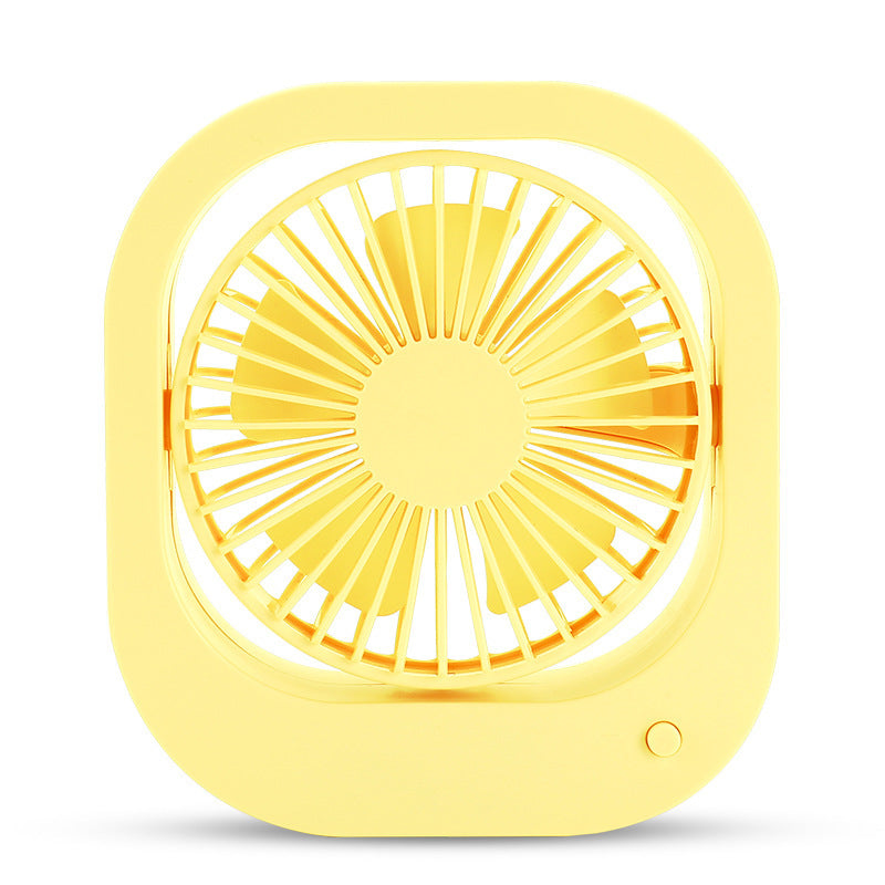 Mini USB Desk Fan, 2-Speed with Adjustable Tilt