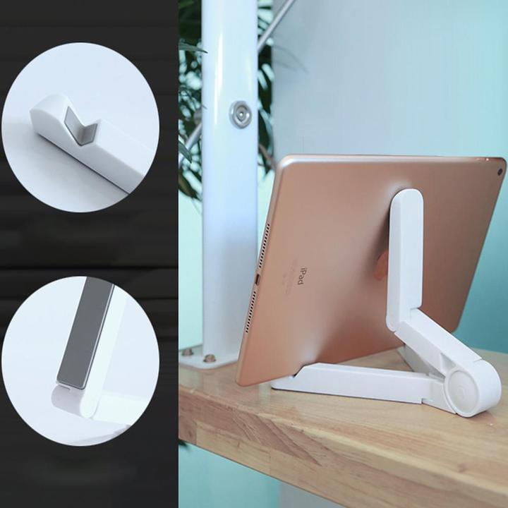 Foldable Tablet and Phone Holder, Multi-Angle
