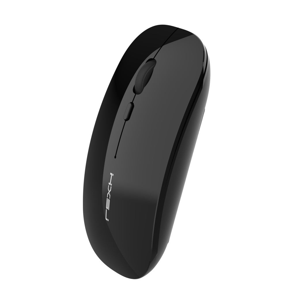 Rechargeable Silent Wireless Mouse, 2.4GHz with USB Receiver