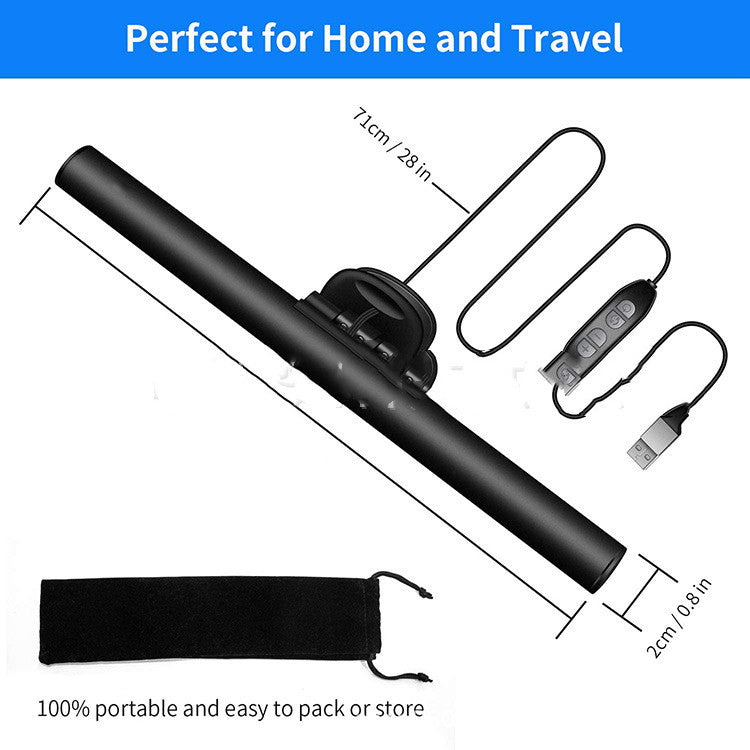 USB LED Screen Light Bar for Laptops and Monitors, 26cm
