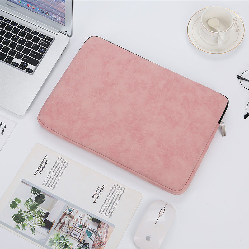 Faux Leather Laptop Sleeve, 13, 14 and 15 Inch