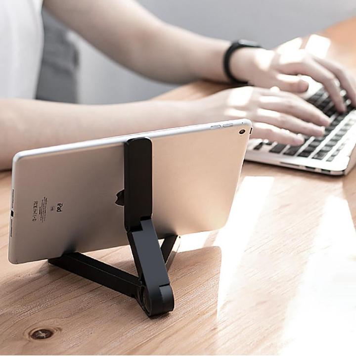 Foldable Tablet and Phone Holder, Multi-Angle