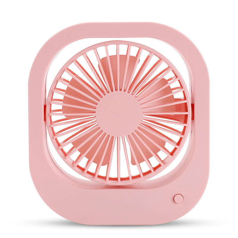 Mini USB Desk Fan, 2-Speed with Adjustable Tilt