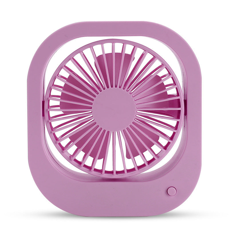 Mini USB Desk Fan, 2-Speed with Adjustable Tilt