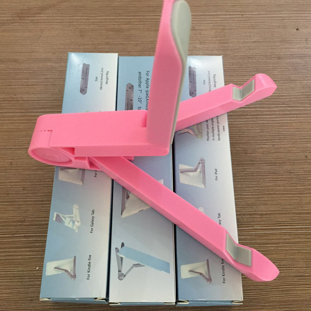 Foldable Tablet and Phone Holder, Multi-Angle