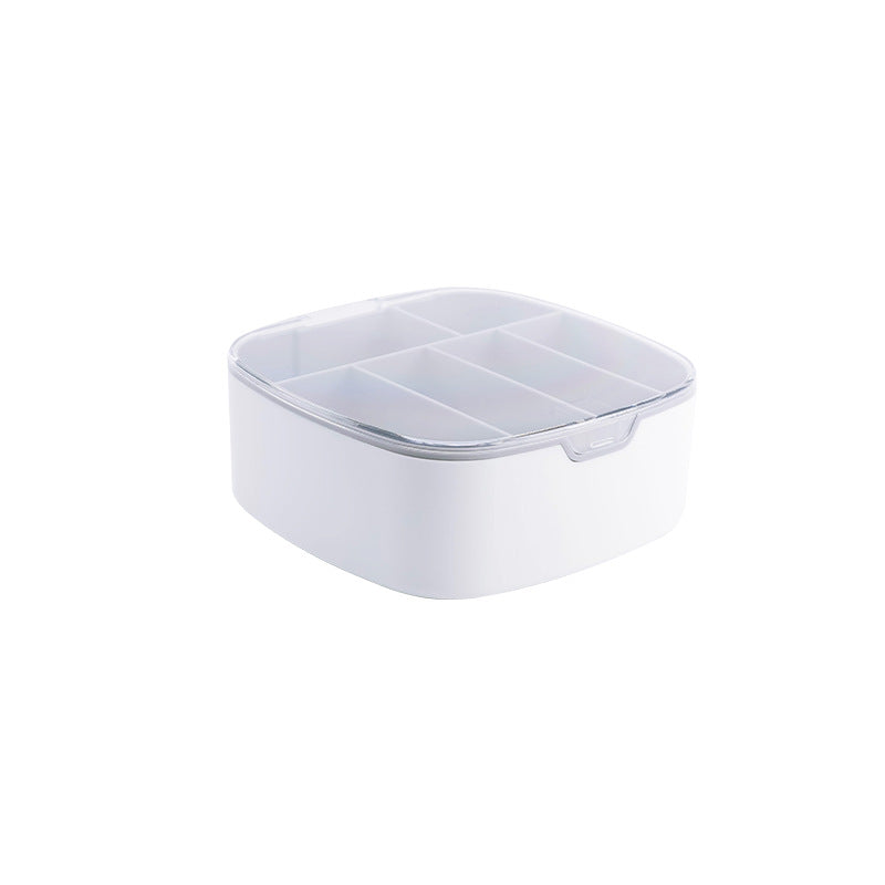 Dust-Proof Charging Cable Storage Box with Clear Lid