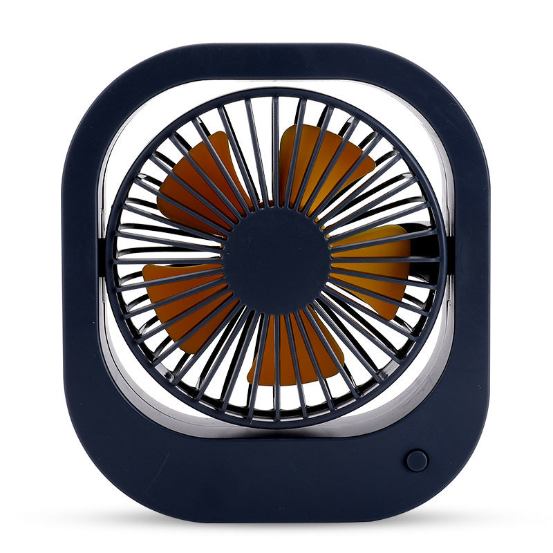 Mini USB Desk Fan, 2-Speed with Adjustable Tilt