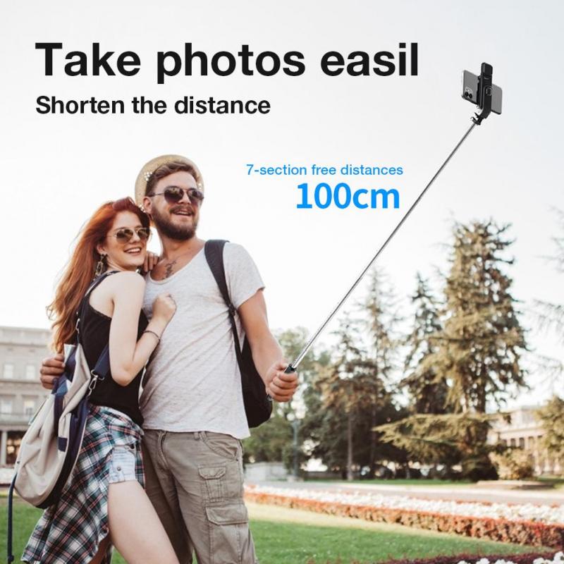 Bluetooth Selfie Stick Tripod with Remote, 68cm