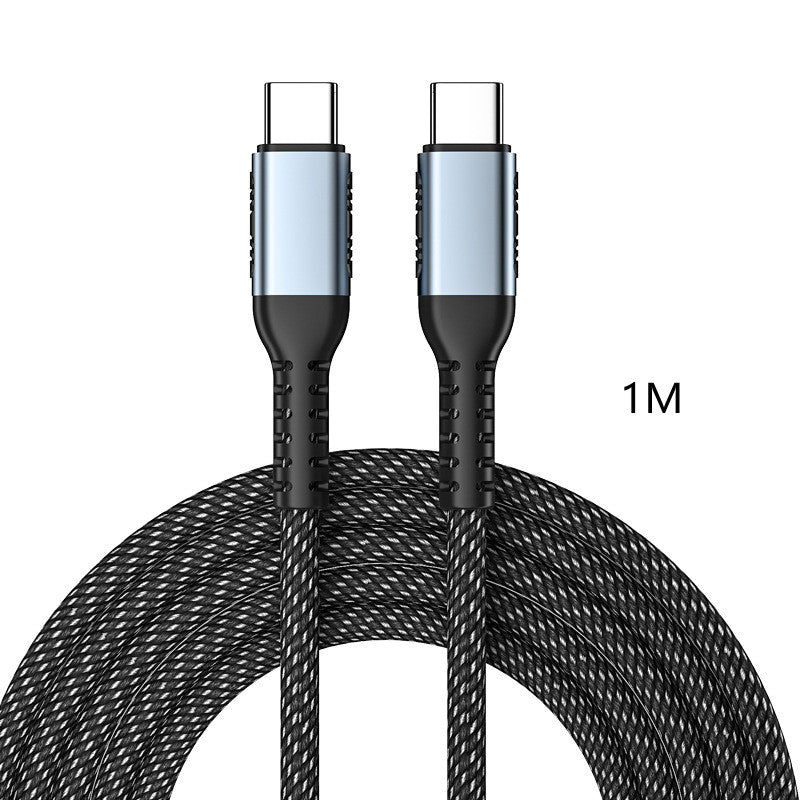 Braided USB-C to USB-C Cable 2m, 100W Fast Charging