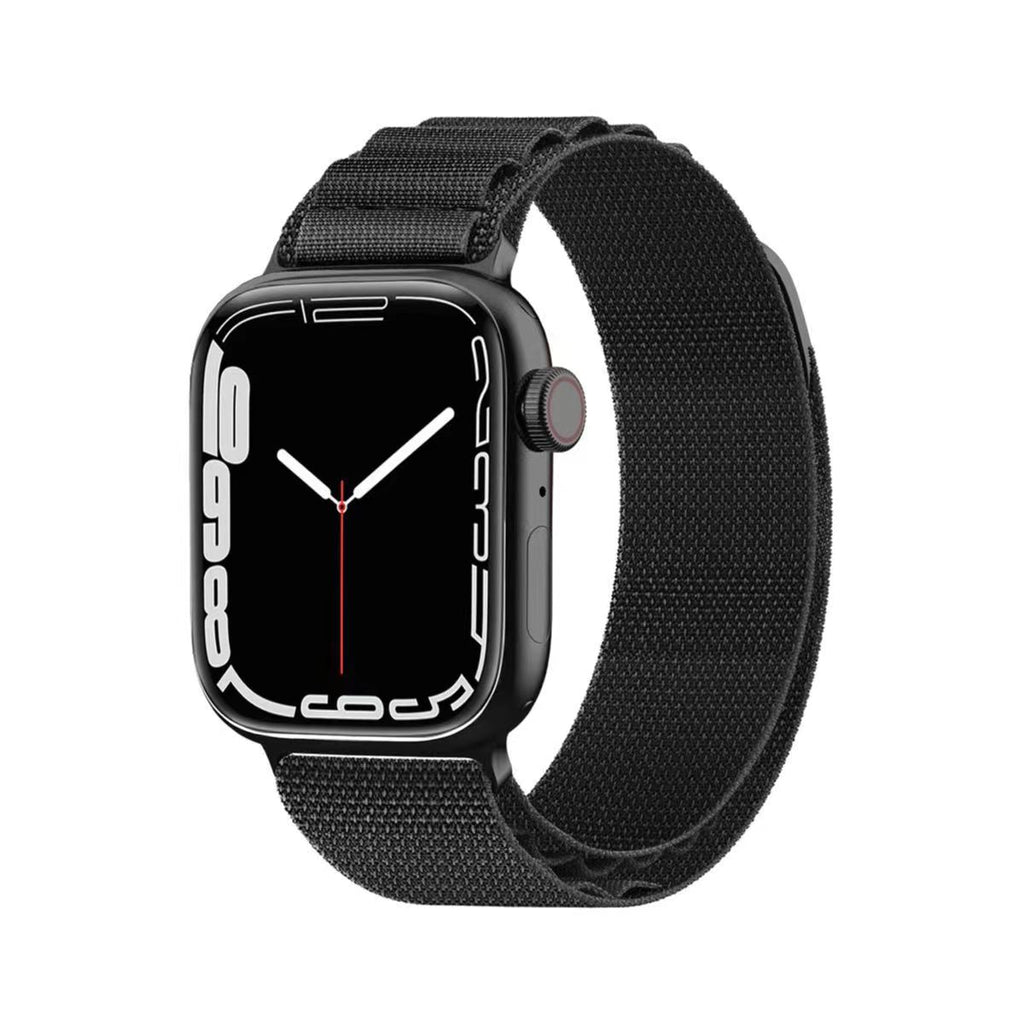 Nylon Sport Loop Watch Band, Adjustable Hook-and-Loop Strap